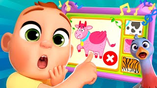 Matching Song | Animal Puzzle | Lalafun Nursery Rhymes & Original Kids Songs