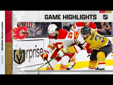 Flames @ Golden Knights 3/16 | NHL Highlights 2023