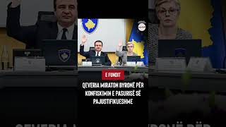 E FUNDIT/Qeveria miraton Byronë për Konfiskimin e Pasurisë së Pajustifikueshme