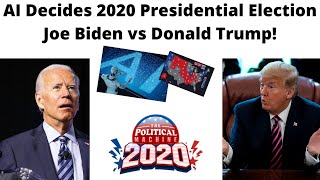 AI Decide 2020 ELECTION! - Joe BIDEN vs Donald TRUMP! (Political Machine 2020)