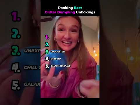 Ranking Best Glitter Dumpling Unboxings!