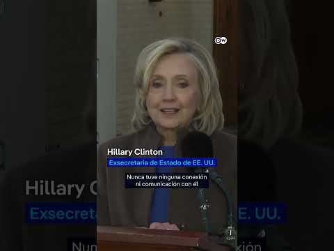 Hillary Clinton testificó por caso Epstein