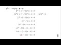 Exponential Equations and Quadratics