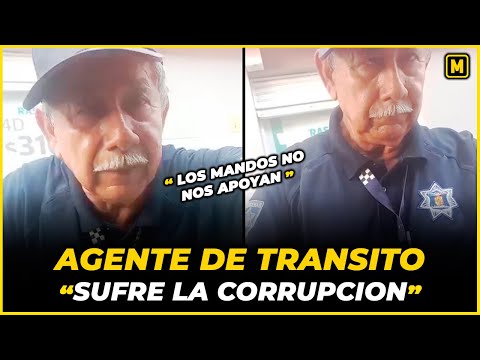 Agente de Tránsito vive la CORRUPCIÓN de su misma CORPORACIÓN