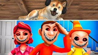 Me escondi no TETO para ESCAPAR da minha FAMÍLIA MALVADA! (Who's Your Daddy)