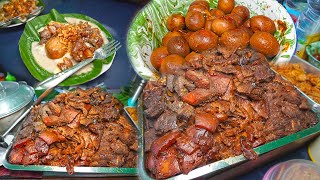NASI GANDUL PAKAI LAUK URAT SAPI, PARU DAN TELUR BEBEK BACEM !! MAKANAN KHAS PATI NIKMAT DI SEMARANG