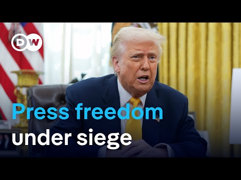 Press freedom in the United States under fire | DW News