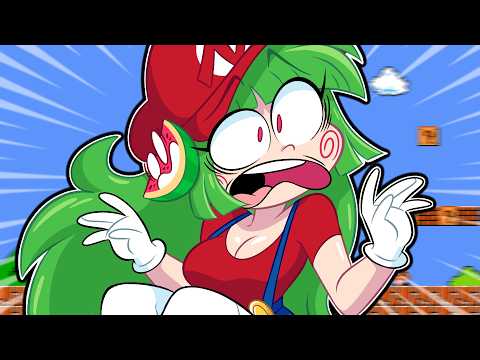 Playing Super Mario Bros BUT CHAT CAN TROLL ME!!!!