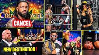 WHAT😳 CROWN JEWEL CANCEL !! OBA FEMI IN AAA 🔥 RHEA RIPLEY, SETH ROLLINS RETURN, JEY USO | WWE NEWS |
