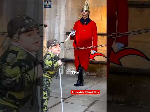 Blind Boy Salutes His Hero — And What the Guard Did Next Will Melt Your Heart ❤️