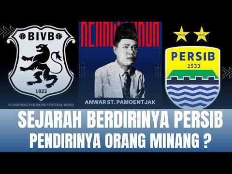 BENARKAH ⁉️ PERSIB BANDUNG DIDIRIKAN ORANG MINANG ?