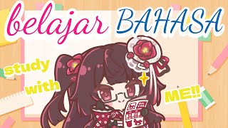 【study with me】I listened to a lot of Indonesian songs.【Belajar Bahasa