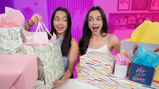 Our Birthday Gift Swap - Merrell Twins