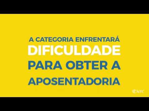 Campanha da CNTC contra a Reforma da Previdência.