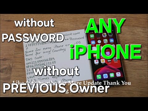 Reset Your Any iPhone and iCloud Unlock Activation Lock without Password and Previous Owner ✔️