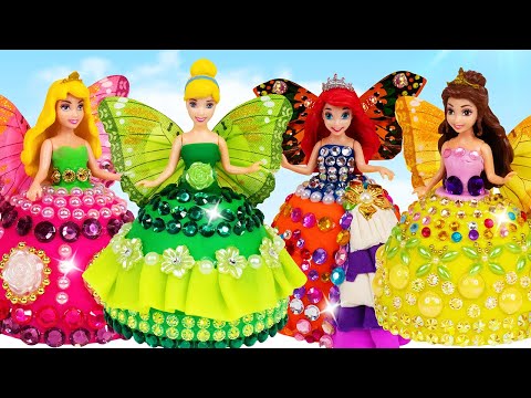 Creating Butterfly Outfits for Disney Princess Dolls