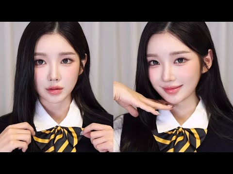 세화여고 김유연 메이크업 낋여왔습니다. 🫕🙂 눈 지이이인짜 커짐 주의👁️👁️