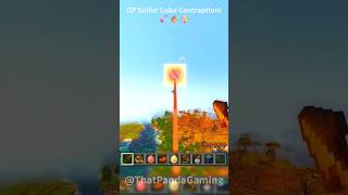 OP Sulfur Cube Contraption! 🚀🔥🤯 #shorts #minecraft #gaming #crazy