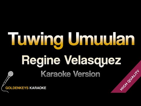 Tuwing Umuulan - Regine Velasquez (HQ Karaoke)