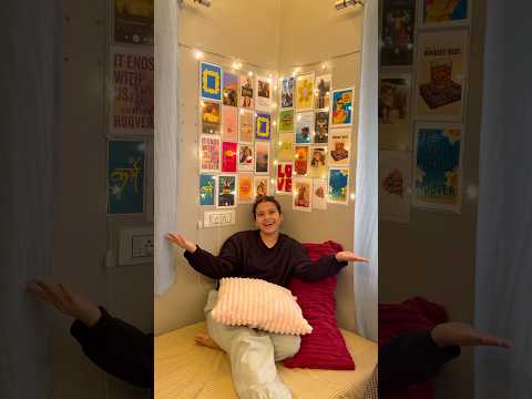 Cozy room ka sabse easy hack😍 #dailyvlog #adayinmylife #roommakeover #roomdecor #transformation