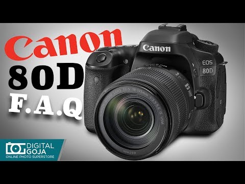 (ENGLISH) Canon EOS 80D - FAQ