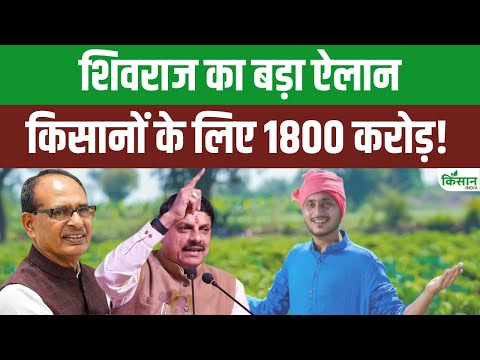Big Announcment For Farmer:  Shivraj और CM Mohan Yadav का बड़ा ऐलान, किसानों को मिलेंगे 1800 करोड़