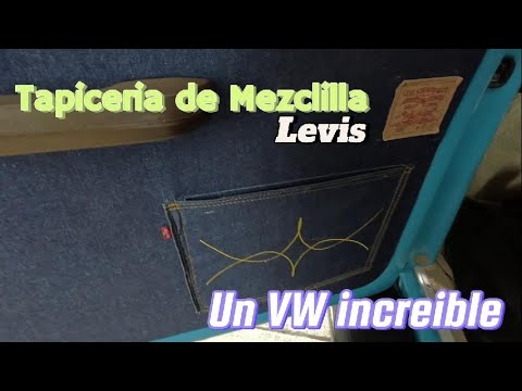 Vw Vocho con Tapiceria de Mezclilla Levis