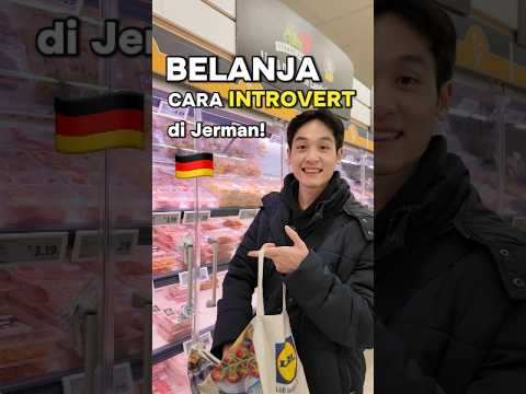 Belanja versi INTROVERT di Jerman ๐ #hidupdijerman #tinggaldiluarnegeri