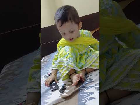 মামমাম যখন একাই সাজুগুজু করে #cute #babygirl#baby#Ayendri