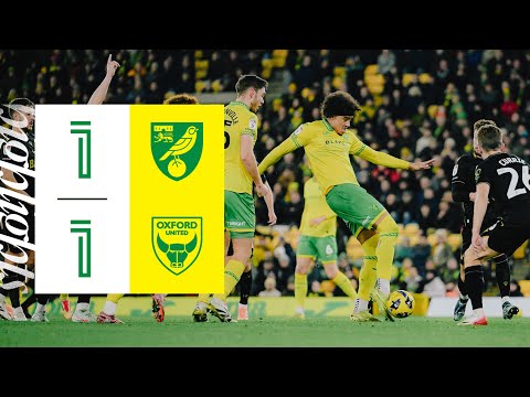 Late heartbreak in Clement&#39;s first home game 💔 | Norwich City 1-1 Oxford United | Highlights thumbnail