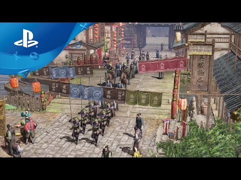 Samurai Warriors: Spirit of Sanada - Castle Town Trailer [PS4]