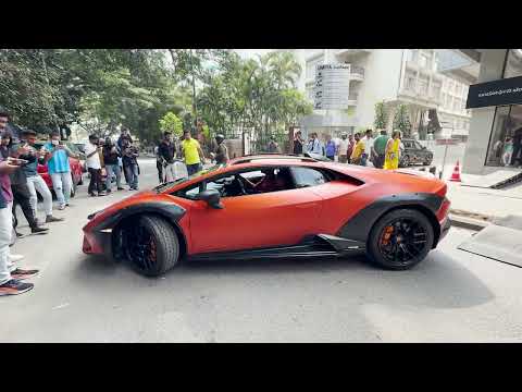 Kerala's Frist Lamborghini Huracan Sterrato Delivery in Bangalore