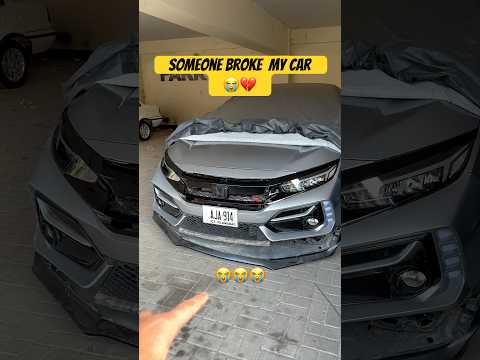 Why do people do this?💔 #hondacivic #carlover #catvideos #trendingshorts #cardamage