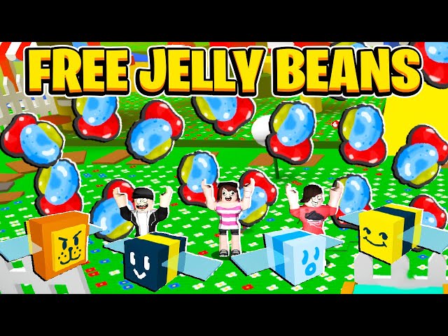 Giving Away 250 FREE JELLY BEANS To Random People In Roblox Bee Swarm Simulator