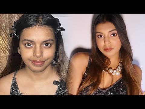 "Flawless Glam Makeup Look ✨ | Easy & Stunning Party-Ready Style!"