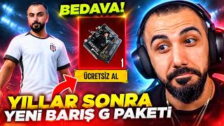 OYUNA BENİ EKLEMİŞLER!! 😱 YENİ BARIŞ G PAKETİ GELDİ! (BEDAVA ALDIK) - PUBG Mobile