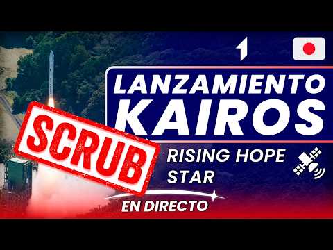 🔴[SCRUB 2] Space One lanza su misión Rising Hope Star en un cohete Kairos