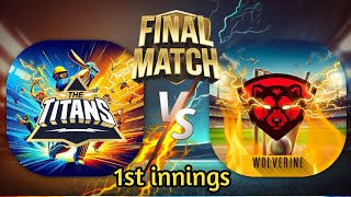 NPL SEASON 2 WINTERS ❄| The FINAL match | Match 12| 1st Innings | The Titans VS THE WOLVERINES