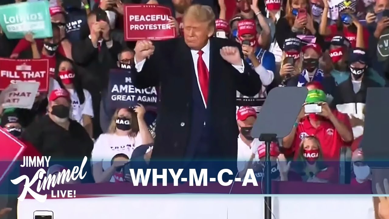 Droplets of Love in the Air at Trumps Return Rally