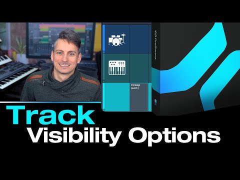 Maximize Your Studio One Workflow with these Track Visibility Settings | PreSonus