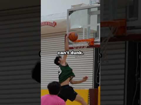 I’m 6’10 and I can’t dunk… #basketball