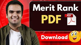 Merit List Released - Here is PDF Guidance RG Lectures Engineering Counselling - Whatsapp 8999979647