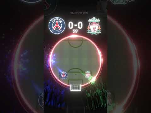 PSG vs LIVERPOOL🤯#footballmarbles #footballedit #neonarcade #psg #liverpool