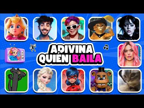 ADIVINA QUIÉN BAILA 🎶💃 Chipi Chipi, Fede Vigevani, Karol G, Princesa Peach, Tony de Picus, Freddy