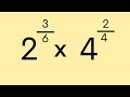 Fractional Exponents and Operations