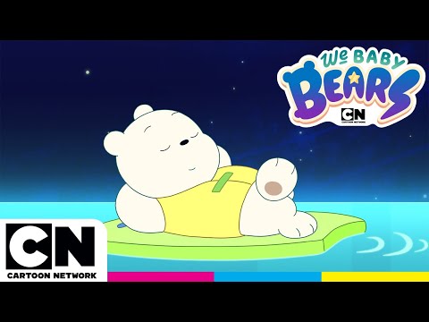 Brother Bears at the Beach | We Baby Bears | @CartoonNetworkUK