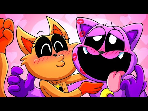 CATNAP & CATFEINE ENAMORADOS! Poppy Playtime Animación