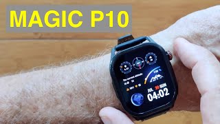KOSPET MAGIC P10 Square AMOLED Always-On IP69 BT Call GPS Smartwatch: Unboxing & 1st Look