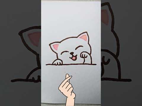 drawing kitten #art #drawing