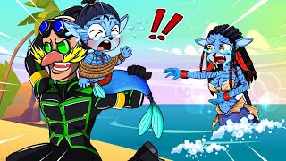 Avatar: Origin of Avatar's Mermaid Pandora - Na'vi Mermaid Will Protect Avatar Family